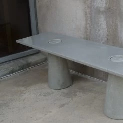 James De Wulf Locking Bench Modern Dining