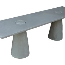 James De Wulf Locking Bench Modern Dining