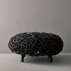 Cane-Line Loop Footstool