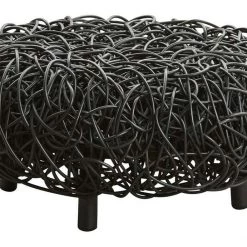 Cane-Line Loop Footstool