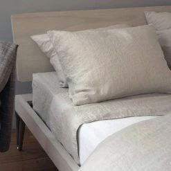 Area Louie Natural Pillowcases Modern Bedroom