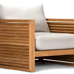 Harbour Outdoor Louver Arm Chair Lounge Seating