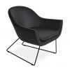SohoConcept Modern Living Madison Sled Wire Arm Chair