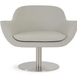 SohoConcept Modern Living Madison Swivel Round Arm Chair