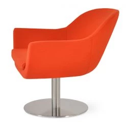 SohoConcept Modern Living Madison Swivel Round Arm Chair