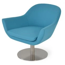 SohoConcept Modern Living Madison Swivel Round Arm Chair