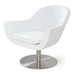 SohoConcept Modern Living Madison Swivel Round Arm Chair
