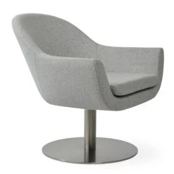 SohoConcept Modern Living Madison Swivel Round Arm Chair