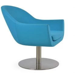 SohoConcept Modern Living Madison Swivel Round Arm Chair