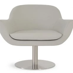 SohoConcept Modern Living Madison Swivel Round Arm Chair