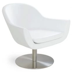 SohoConcept Modern Living Madison Swivel Round Arm Chair