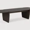 Ethnicraft Mahogany PI Varnished Dark Brown Coffee Table