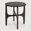Ethnicraft Mahogany PI Varnished Dark Brown Side Table