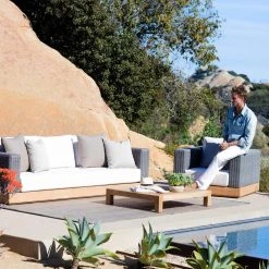 Harbour Outdoor Lounge Seating Malabar Arm Chair