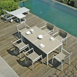 Mamagreen Allux Aluminum Wheels Lounger