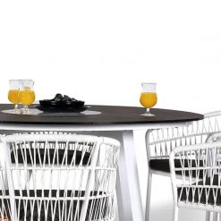 Mamagreen Baia HPL Aluminum Round Table