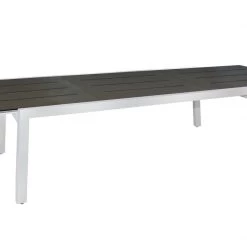 Mamagreen Baia HPL Stainless Steel Extendable Dining Table