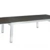 Mamagreen Baia HPL Stainless Steel Extendable Dining Table