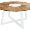 Mamagreen Baia Teak Aluminum Round Table