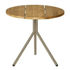 Mamagreen Bono Teak Aluminum Side Table