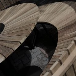 Mamagreen Industrial Banquette 4 Benches With Table