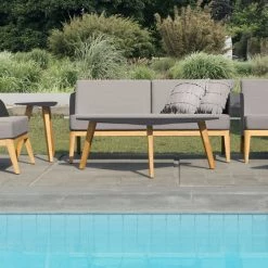 Mamagreen Kaat Teak 2-Seater Sofa Lounge Seating 9 Mamagreen Kaat Teak 2-Seater Sofa Lounge Seating