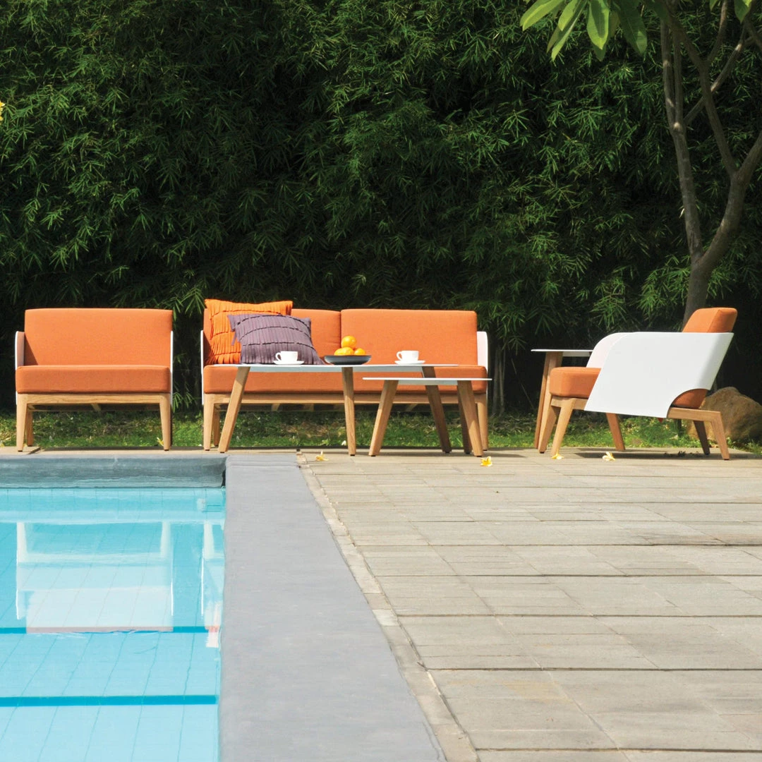 Mamagreen Kaat Teak 2-Seater Sofa Lounge Seating 5 Mamagreen Kaat Teak 2-Seater Sofa Lounge Seating