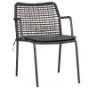 Mamagreen Manda Aluminum Stackable Woven Dining Chair