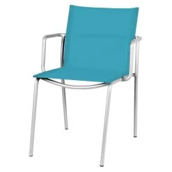 Mamagreen Manda Batyline Sling Stainless Steel Dining Chair