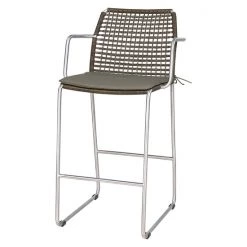 Mamagreen Manda Stainless Steel Bar Armchair