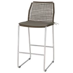 Mamagreen Manda Stainless Steel Bar Side Chair