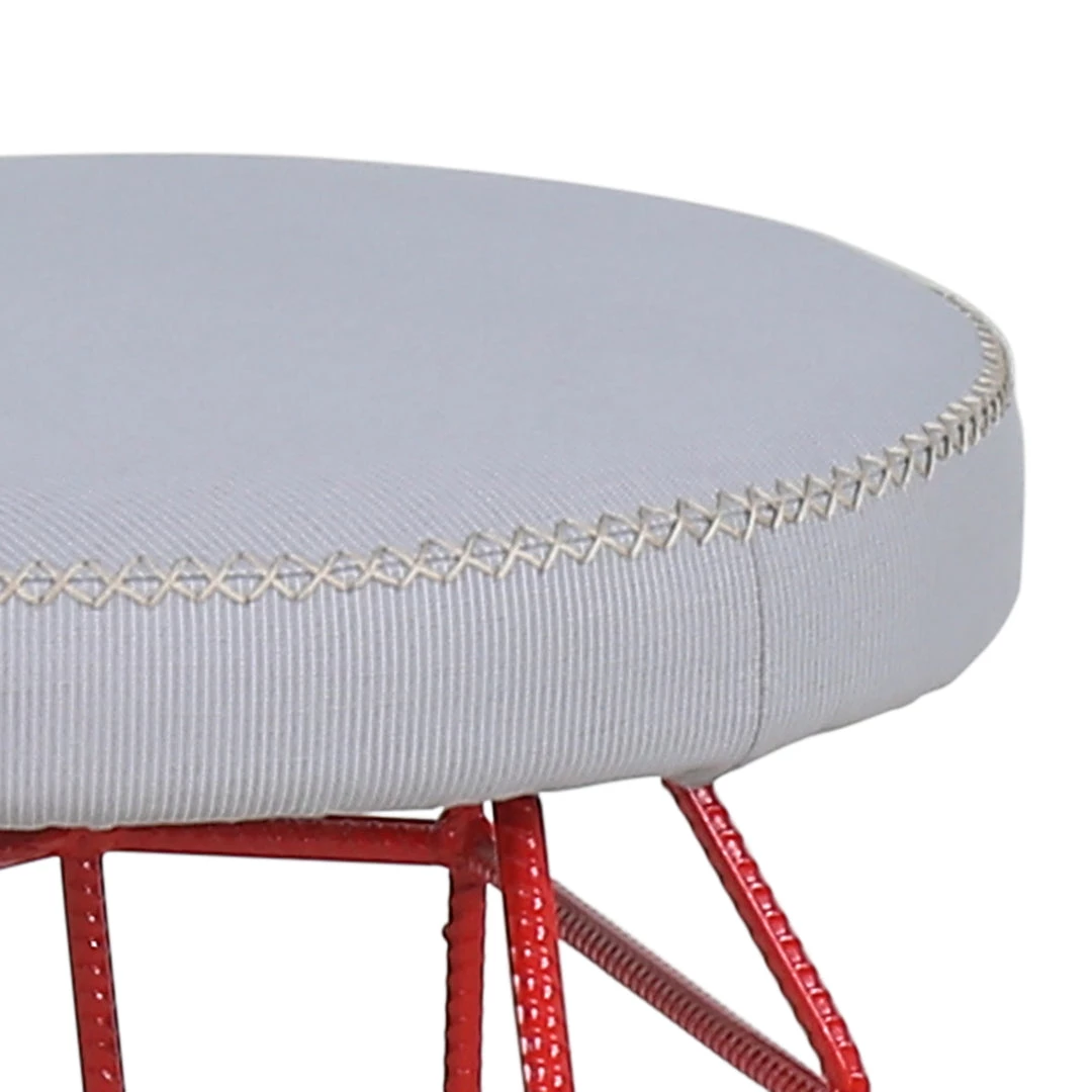 Mamagreen Match Leisuretex Round Bar Stool 5 Mamagreen Match Leisuretex Round Bar Stool