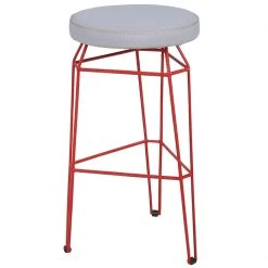 Mamagreen Match Leisuretex Round Bar Stool