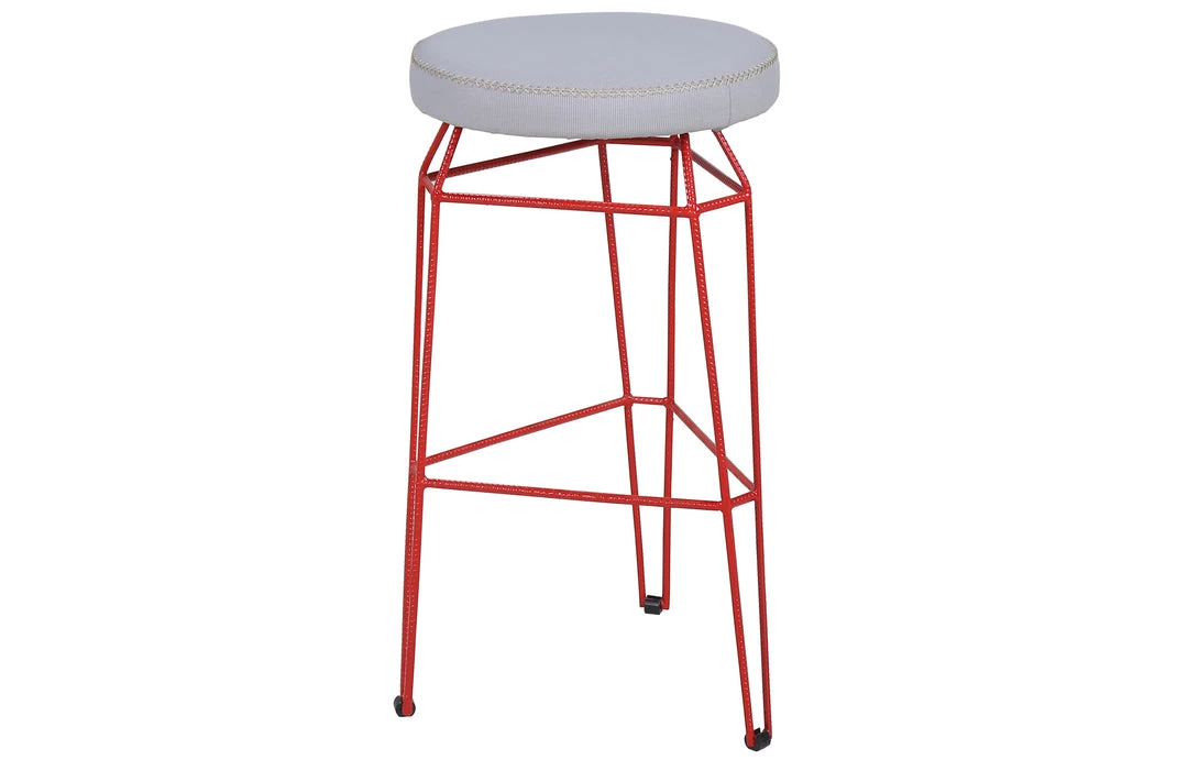 Mamagreen Match Leisuretex Round Bar Stool 3 Mamagreen Match Leisuretex Round Bar Stool
