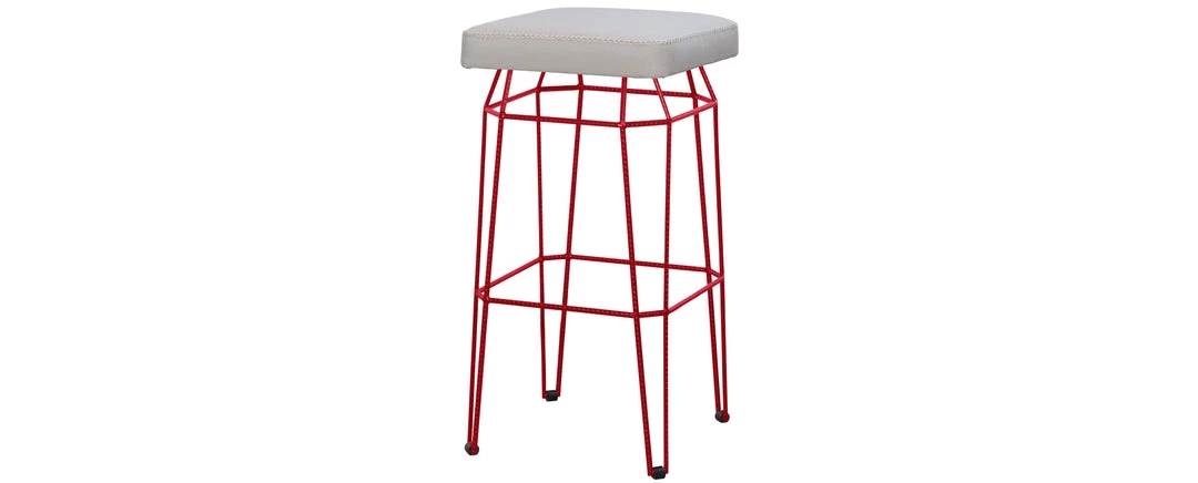 Mamagreen Match Leisuretex Square Bar Stool 4 Mamagreen Match Leisuretex Square Bar Stool