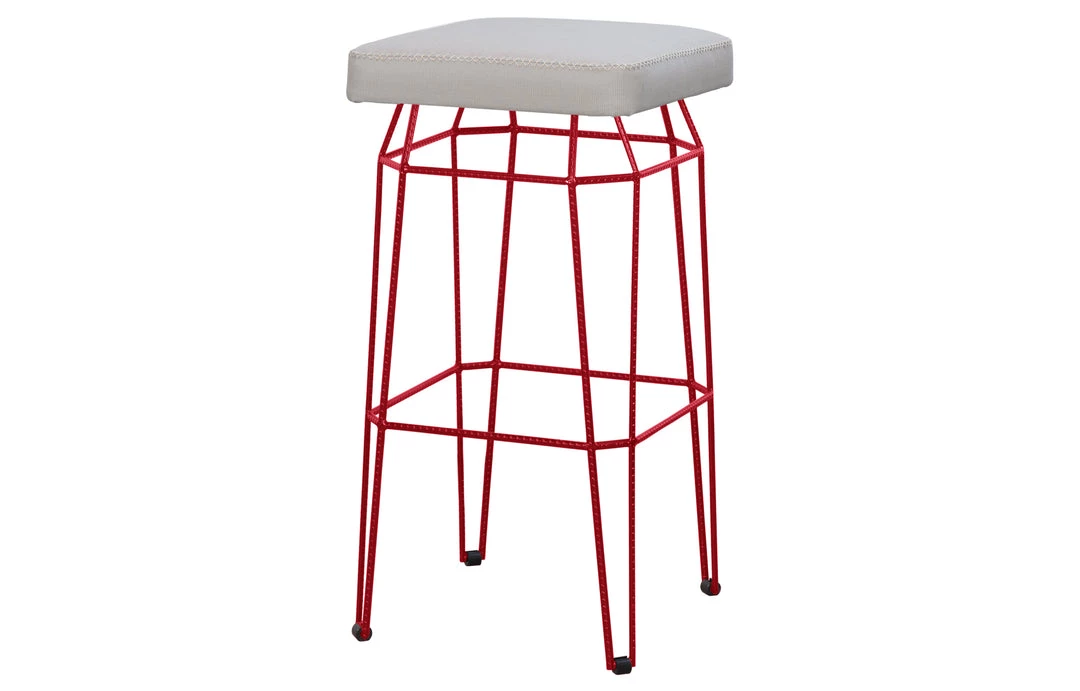 Mamagreen Match Leisuretex Square Bar Stool 3 Mamagreen Match Leisuretex Square Bar Stool