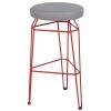 Mamagreen Match Stamskin Round Bar Stool