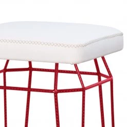 Mamagreen Match Stamskin Square Bar Stool