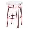 Mamagreen Match Stamskin Square Bar Stool 2 Mamagreen Match Stamskin Square Bar Stool