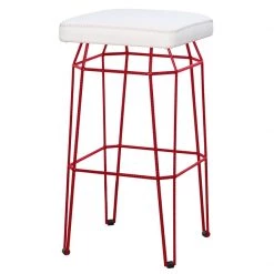 Mamagreen Match Stamskin Square Bar Stool