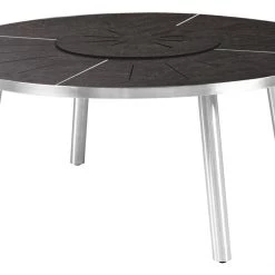 Mamagreen Meika HPL Round Table With Rotating Tray