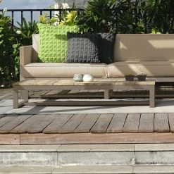 Mamagreen Mono Teak Long Coffee Table