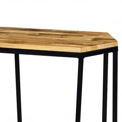 Mamagreen Modern Living Polygon Teak Console Table