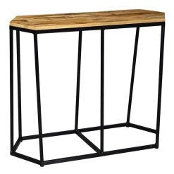 Mamagreen Modern Living Polygon Teak Console Table