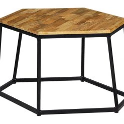 Mamagreen Polygon Teak Stool