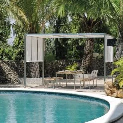 Mamagreen Umbrellas & Sunshades Sombrero Multi Position Sling Stainless Steel Single Canopy