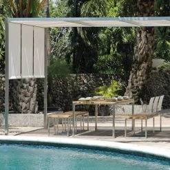 Mamagreen Umbrellas & Sunshades Sombrero Multi Position Sling Stainless Steel Single Canopy