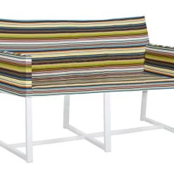 Mamagreen Stripe Casual Love Seat