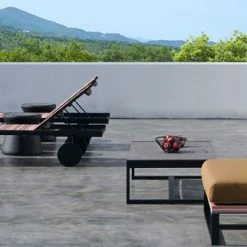 Mamagreen Stripe Left Hand Chaise