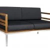 Mamagreen Lounge Seating Zudu Stainless Steel Lounge 2-Seater